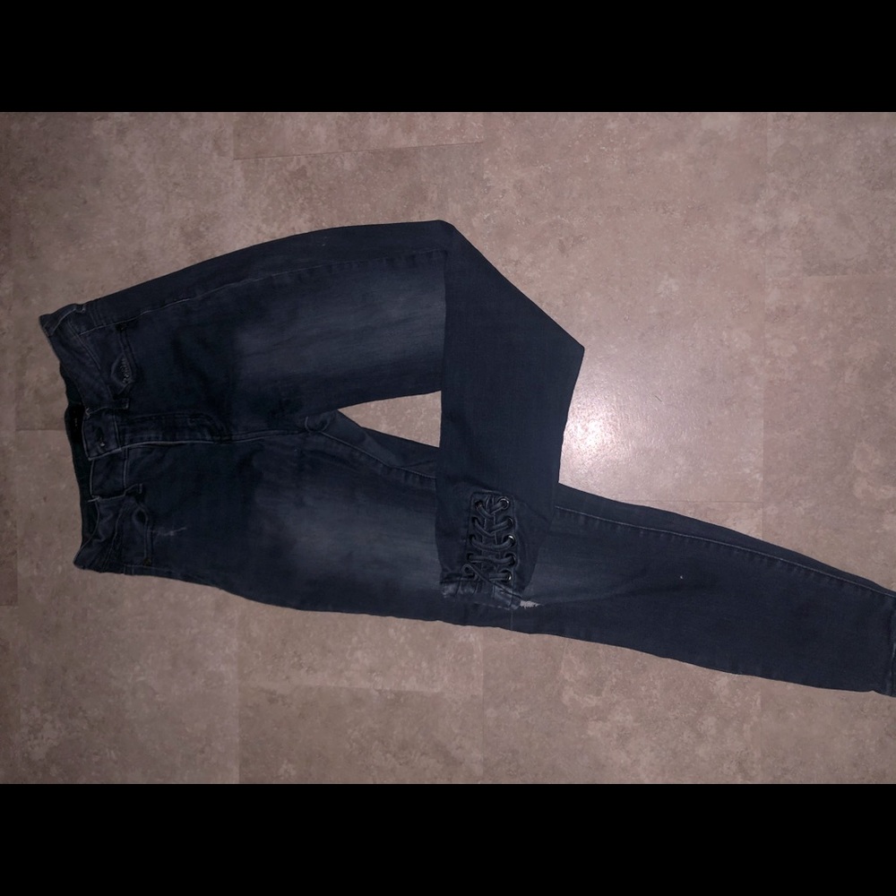 Hi-Rise Ankle Skinny